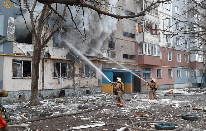 Без пострадавших не обошлось: в Кропивницоком вспыхнула многоэтажка  (ФОТО)