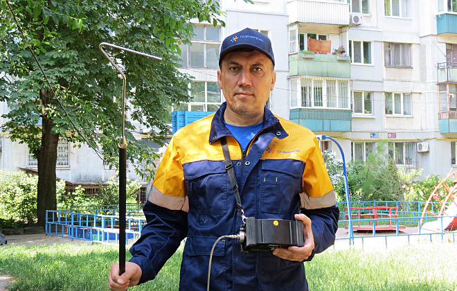 Володимир Кригін: «Наша робота дозволяє дніпрянам використовувати блакитне паливо у своїх квартирах безпечно!»