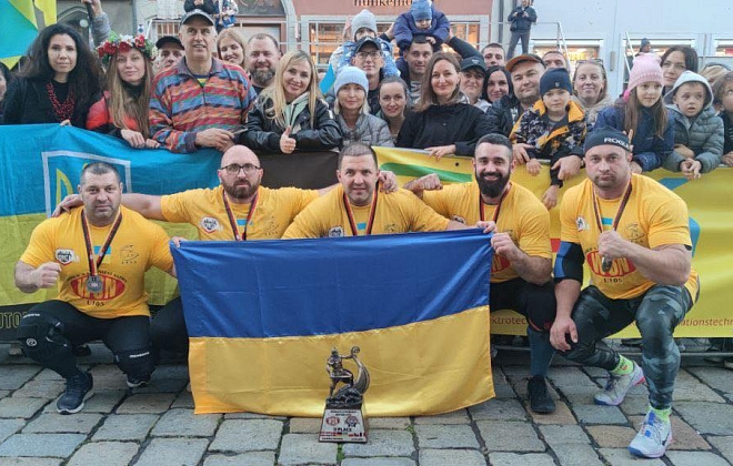 Захисник із Дніпра посів друге місце у складі збірної України на Чемпіонаті світу на звання найсильнішої нації