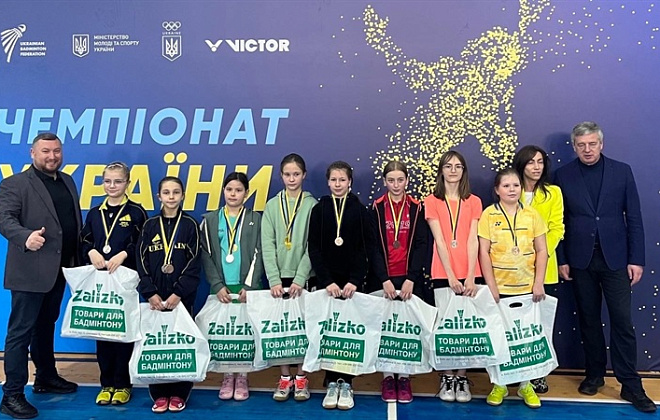 6 медалей вибороли дніпровські спортсмени на чемпіонат України з бадмінтону серед юнаків та дівчат 2012 р.н. і молодше