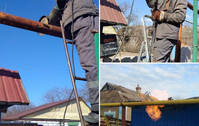 У квітні Дніпропетровськгаз виконав перерахунок вартості послуг розподілу газу для власників постраждалих від обстрілів будинків 