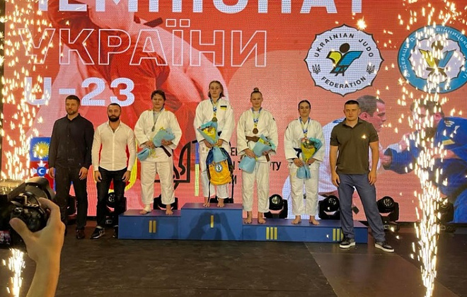 Дніпряни вибороли 4 медалі на Чемпіонаті України з дзюдо