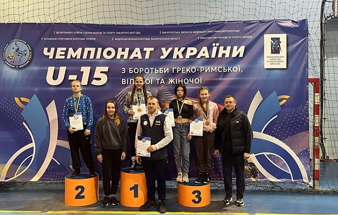 Дніпровські спортсмени вибороли призові місця на всеукраїнських змаганнях з вільної боротьби