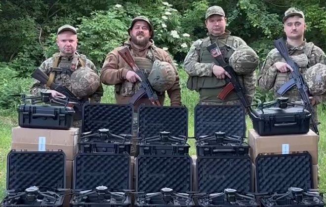 «Працюватимуть на фронті, щоб нищити ворога»: українські оборонці подякували Дніпру за надані дрони та квадроцикли