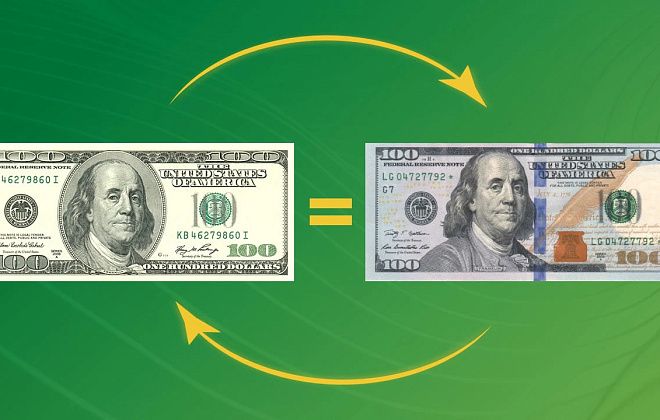 НБУ зобов’язав банки та обмінники приймати старі чи зношені банкноти іноземної валюти