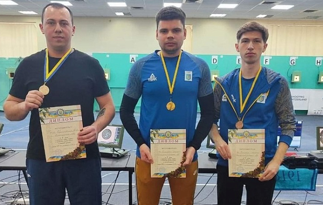 Юні дніпряни вибороли призові місця на Кубку України з кульової стрільби