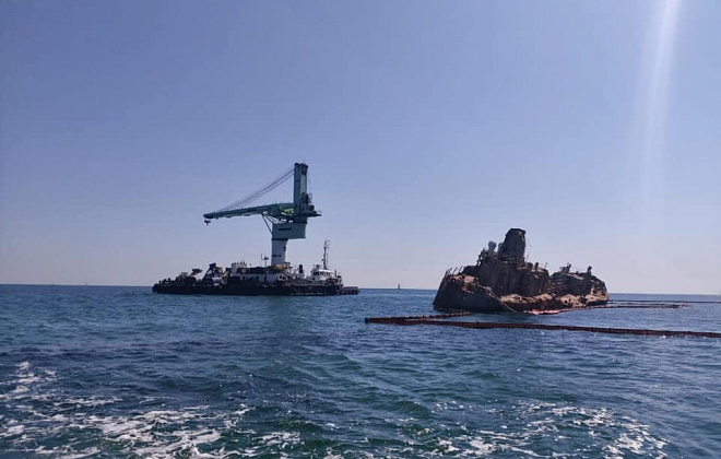 Криклий объявил о старте финальной части операции по поднятию танкера Delfi