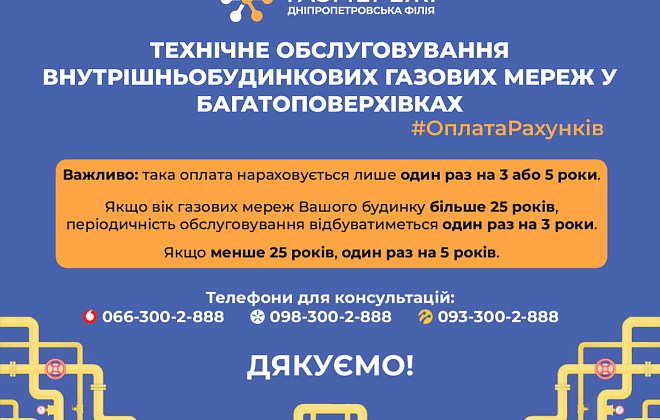 Газовики Дніпропетровщини під час техобслуговування мереж у кожній багатоповерхівці знаходять 3 витоки газу