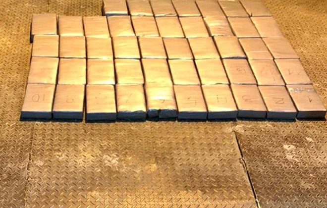 В Одесской области полиция задержала 56,4 кг кокаина из Эквадора