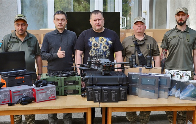 Військові про нову партію техніки від Дніпра: «Усе потрібне бригадам, що виконують завдання на нулі»