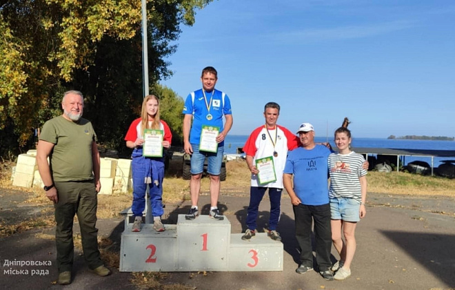 Чемпіонат України з водно-моторного спорту: дніпряни вибороли 7 медалей