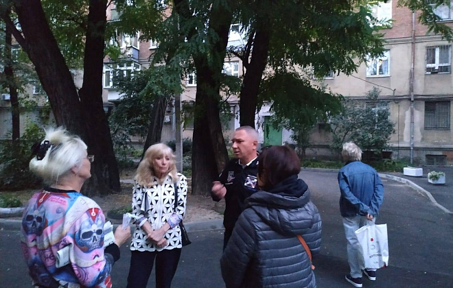 Евгений Киньшаков: “Благодаря проекту “Паспорт дома” составляем план работы по модернизации домов Соборного района Днепра, актуальный для жильцов”