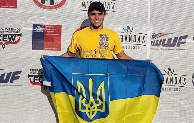 Спортсмен із Дніпра Дамір Філаретов переміг на Чемпіонаті Європи з воднолижного спорту