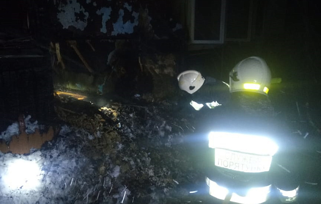 В Ивано-Франковске во время ликвидации пожара спасатели нашли тело человека