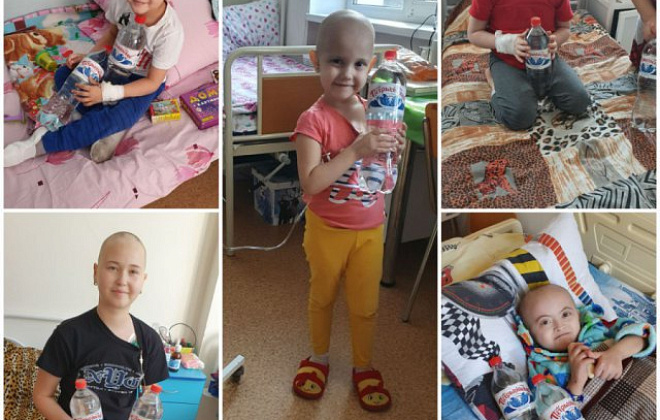 «Допоможи онкохворій дитині»: маленькі пацієнти обласної дитячої лікарні отримали подарунки від генерального спонсору проекту ТМ Петриківська