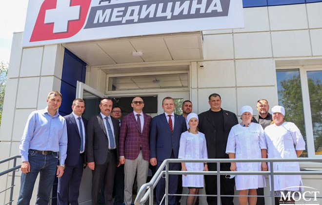 Развитие сельской медицины: в Днепропетровской  области возвели современную амбулаторию по европейским стандартам (ВИДЕО)