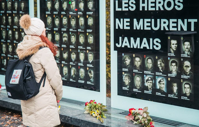 На Дніпропетровщині вшанували пам’ять загиблих героїв-«кіборгів» (ФОТОРЕПОРТАЖ)