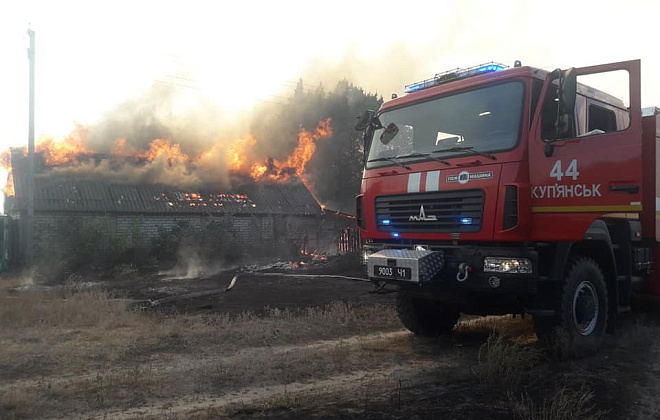 В Харьковской области горели более 500 га леса: уничтожены дома, пострадал человек