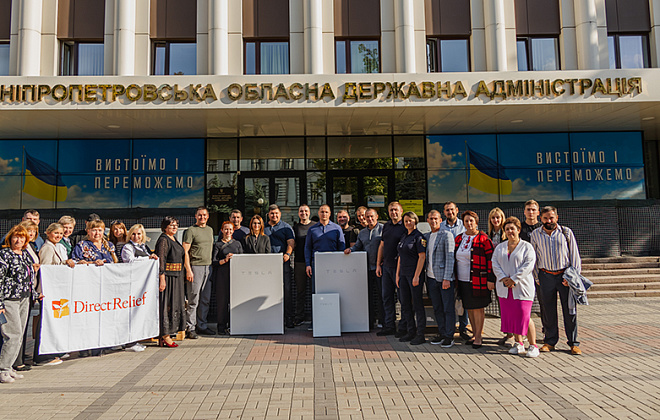 Дніпропетровщина отримала від благодійників велику партію сучасних систем енергозбереження