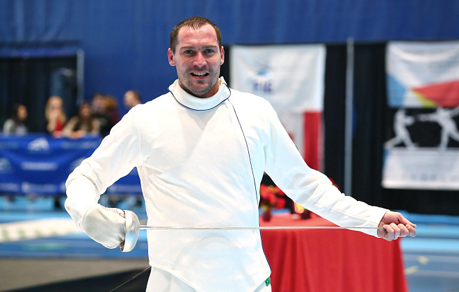 Шпажист из Днепропетровщины Богдан Никишин завоевал золотую медаль на всеукраинском турнире