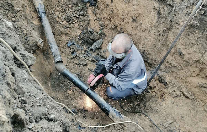 Дніпропетровськгаз відновив газопровід, зруйнований російськими ракетами