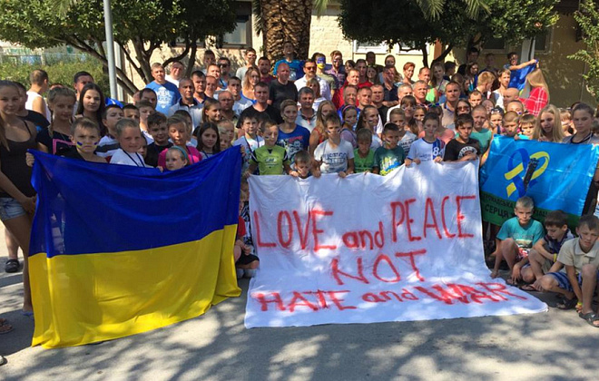 Хорватия снова принимает детей военнослужащих и беженцев с Юго-Востока Украины