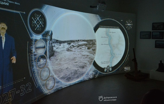 Лоцмани дніпрових порогів: у Музеї історії Дніпра запрацювала експозиція з технологією віртуальної реальності