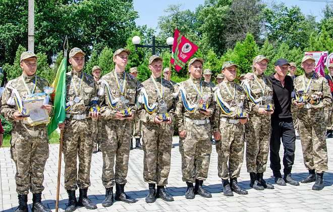 На Днепропетровщине определили победителей областного этапа военно-патриотической игры «Джура»